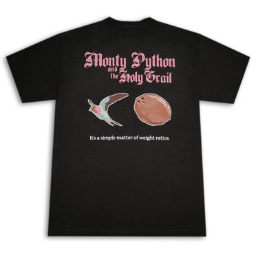  Monty パイソン, python Weight Ratios T-Shirt