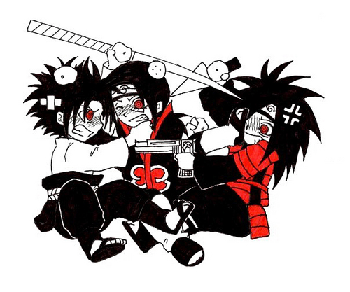  Sasuke,Itachi,Madara