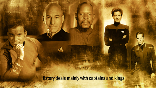  étoile, star Trek Captains!