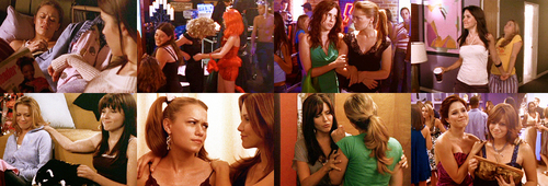  "Brooke can't keep her hands off haley."
