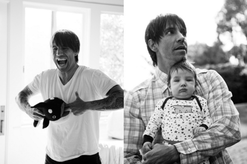  Anthony Kiedis and Everly