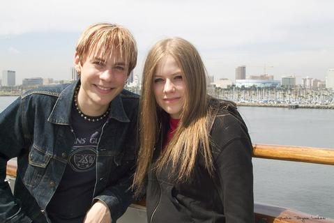 Avril and Evan