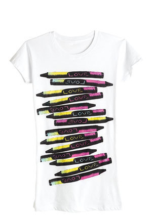  Crayon l’amour Tee