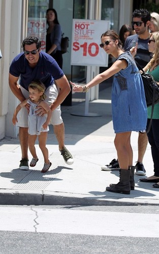  Jessica & Family out in Beverly Hills