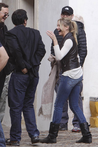 Knight and Day (on set photos)