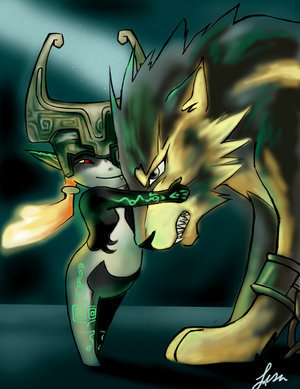  Midna and Link