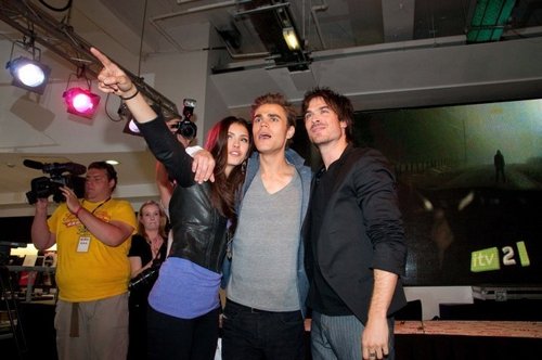  Paul With His Arm Around Nina <3