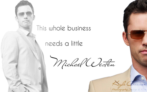  This Whole Business Needs a Little Michael Westen দেওয়ালপত্র