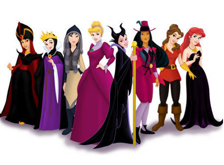  디즈니 princess villans