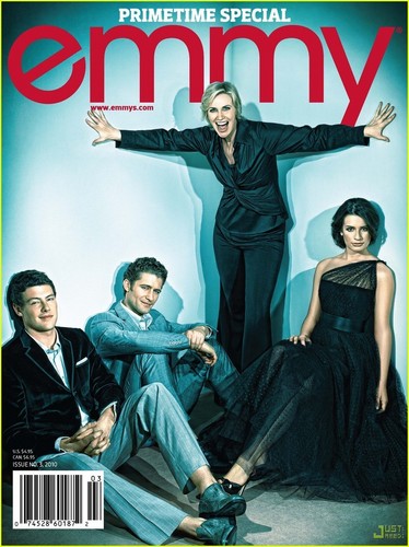  'Glee' Cast Covers 'Emmy' Issue No. 3