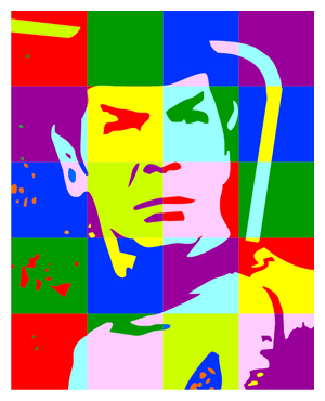 Spock Colourised