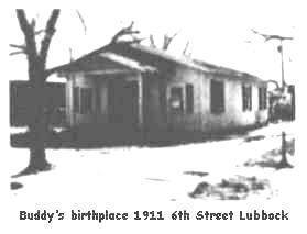  Buddy's birthplace
