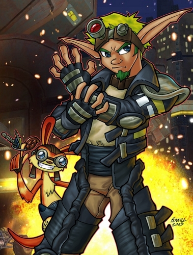  Jak and Daxter 粉丝 Art