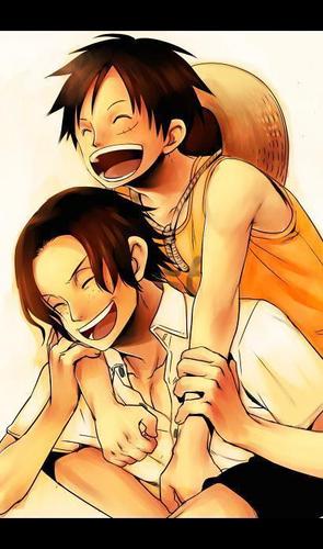  Luffy and Ace
