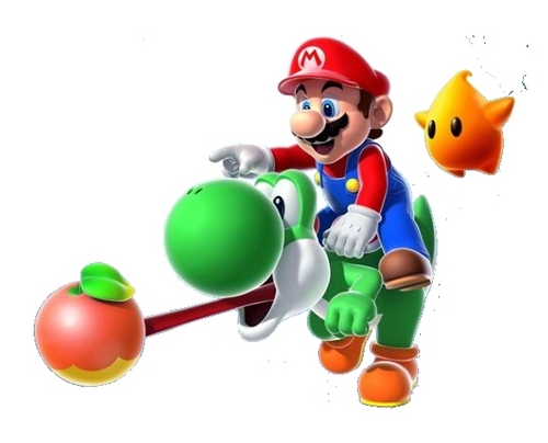  Mario,Yoshi and Luma