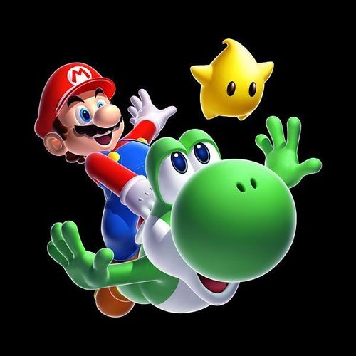  Mario,Yoshi and Luma
