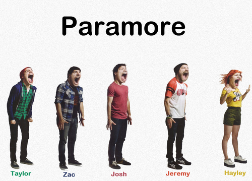  Screaming Paramore