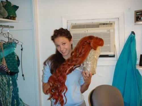  Sierra, Ariel costume+wig