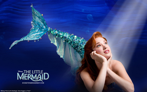 Ariels Mersisters and Flounder - The Little Mermaid on Broadway Photo ...