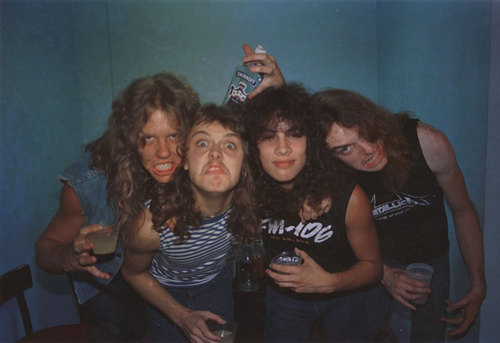  Metallica wit hair