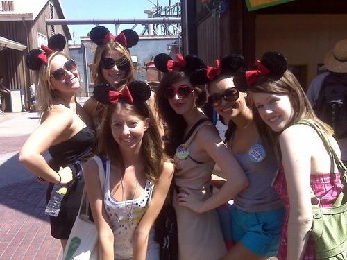  Ashley Greene in Disneyland