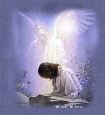  Angel Watching Over Jesus