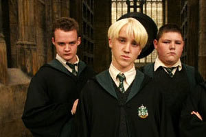  Draco Malfoy, Crabbe, and Goyle