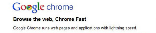  गूगल Chrome Banner