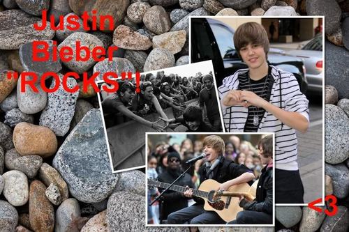  Justin Bieber "ROCKS"