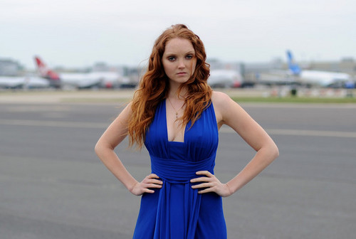  Lily Cole Launches The Gatwick رن وے Models تلاش (June 1)