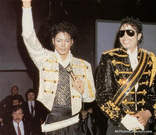  MJ @ Madame Tussauds in 1985