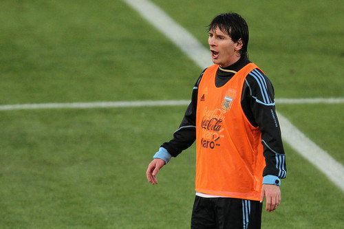 Messi - Training World Cup 2010