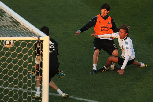  Messi - Training World Cup 2010