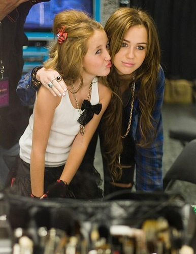  Miley with Noah