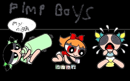  the powerpuff girls brothers as Babys