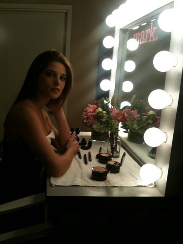  Ashley on the Jimmy Kimmel Live! - backstage