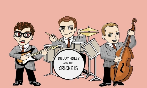  Buddy падуб, holly, холли and the Crickets