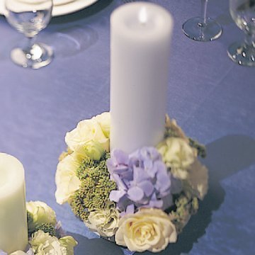  Candle mesa, tabela Centrepiece