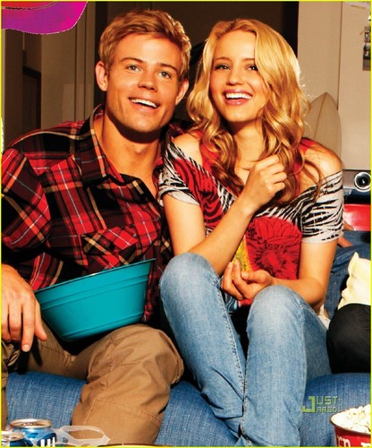  Dianna Agron and Cory Monteith:New Op Campaign pics