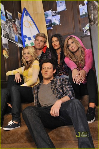  Dianna Agron and Cory Monteith:New Op Campaign pics