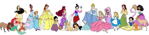 Disney Heroine Collage