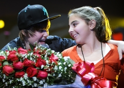  JB and a girl