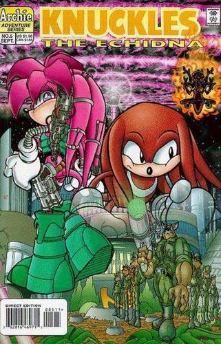  Knuckles the echidna comic's