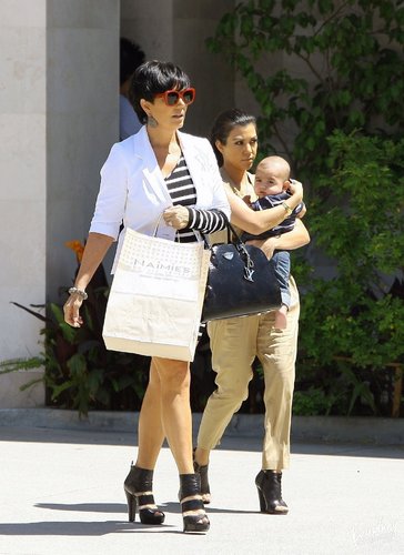 Kourt and her family at Naimie's Beauty Center 6/14/10