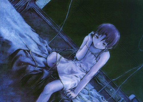  Lain in her 침대
