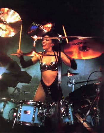  Sheila on the drums