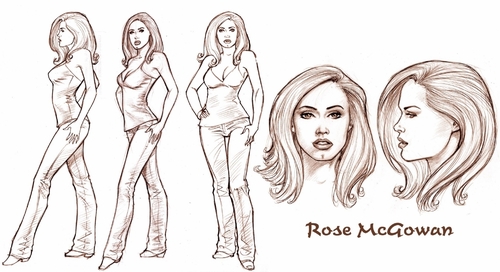  Test drawing of Rose (Dave Hoover)
