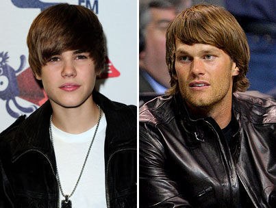  Tom Brady Sports a Justin Bieber Hairstyle