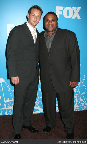  Hauser & Anthony Anderson @ fuchs Upfronts - 2007