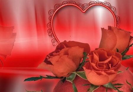  Hearts and hoa hồng